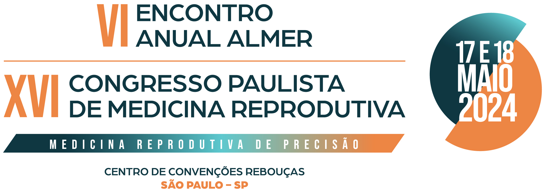 Banner do XVI Congresso Paulista de Medicina Reprodutiva